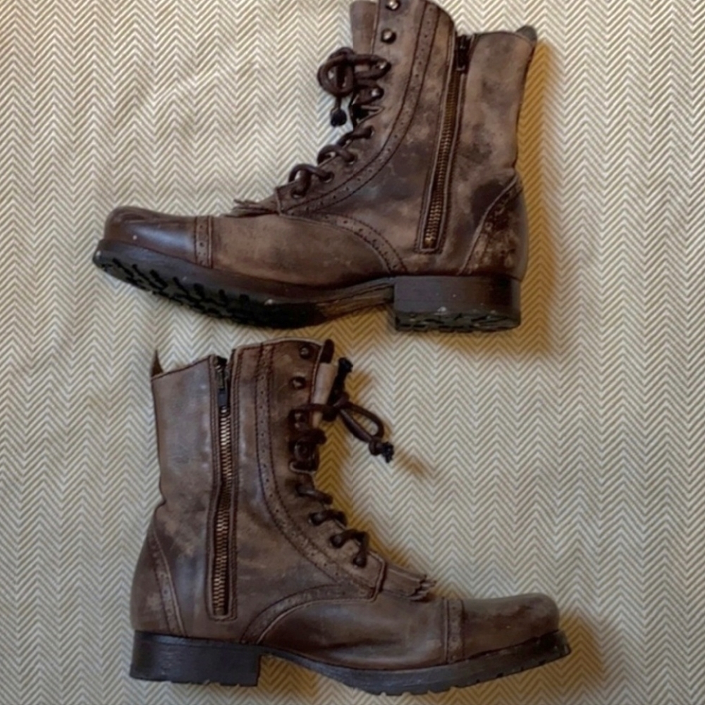 All Saints Leather Boots Size 39